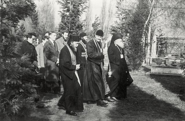 Enterrement de Vladimir Lossky