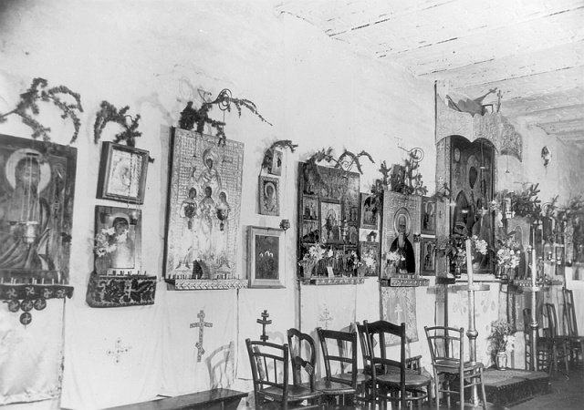 Intérieur de l’église des Trois Saints Hiérarques